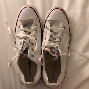 White converse all stars